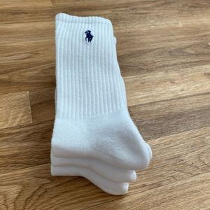 Polo Ralph Lauren white socks